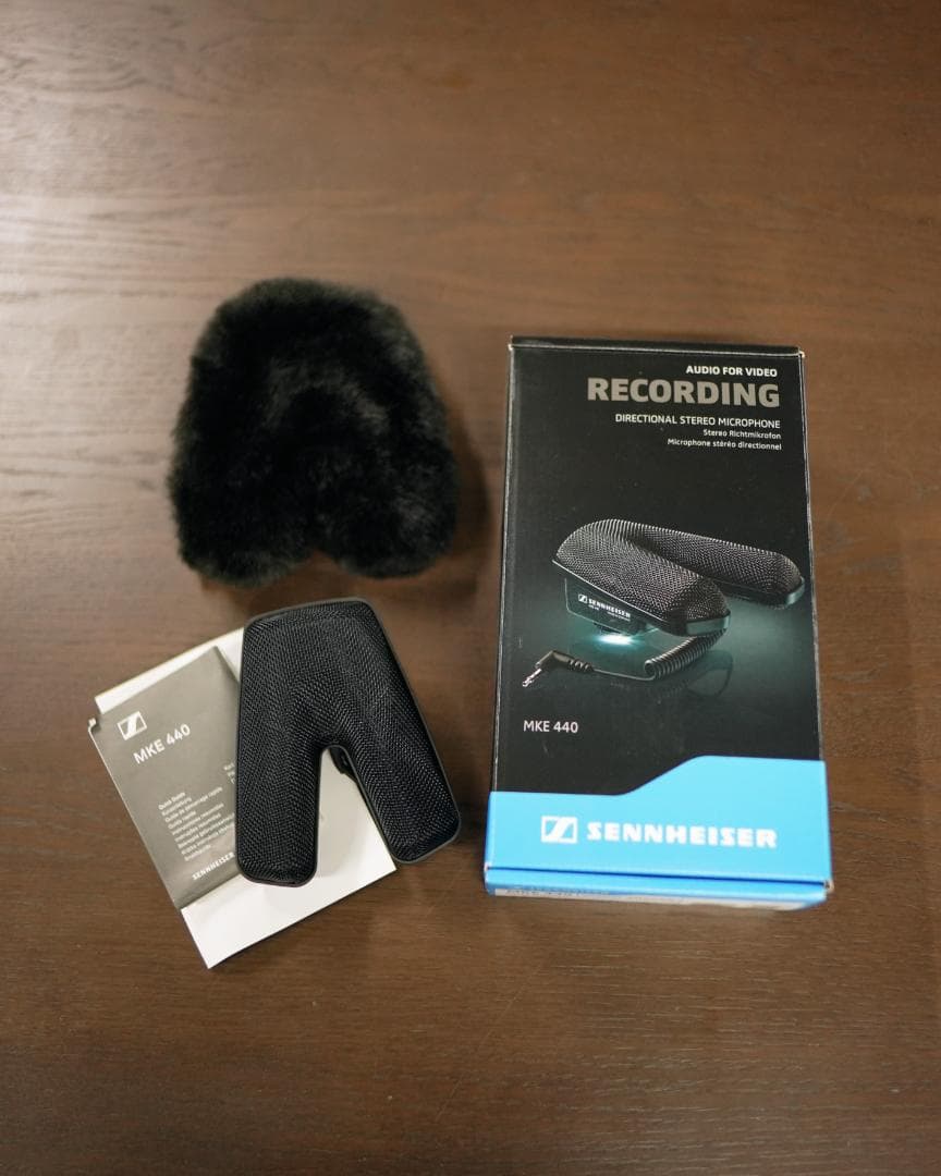 Sennheiser MKE 440 もふもふつき