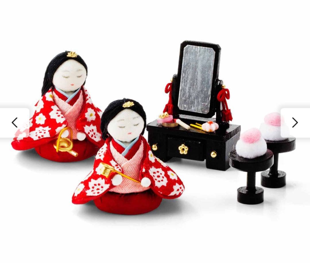 おひなさまミニチュアの会6回コンプリート