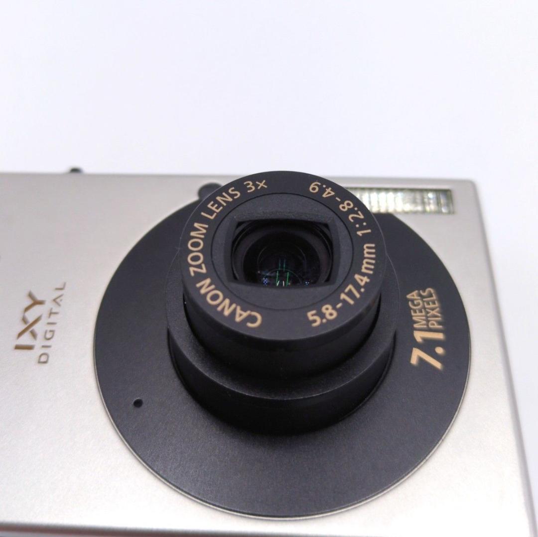 Canon IXY 10 シルバー コンパクトデジタルカメラ オールドコンデジ