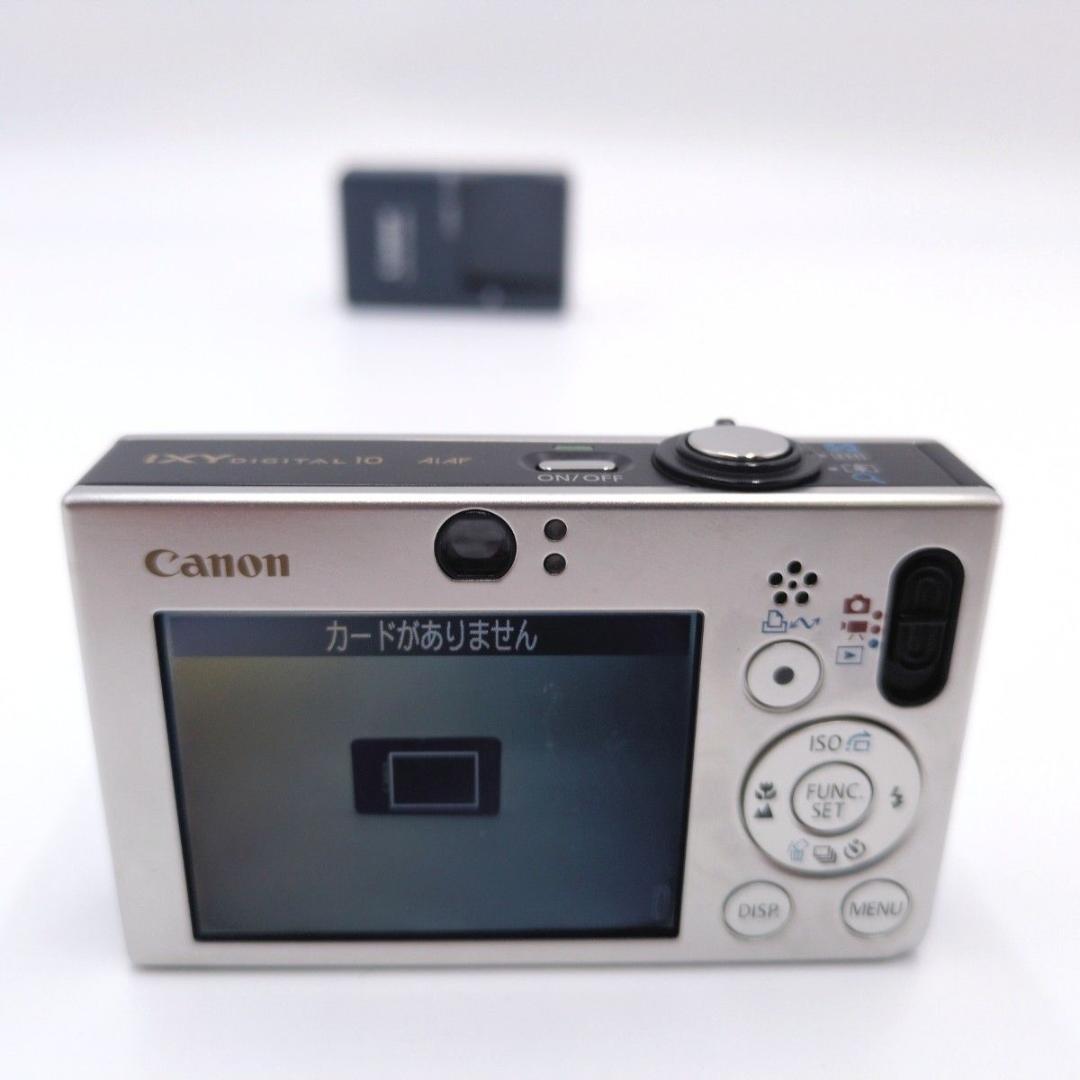 Canon IXY 10 シルバー コンパクトデジタルカメラ オールドコンデジ
