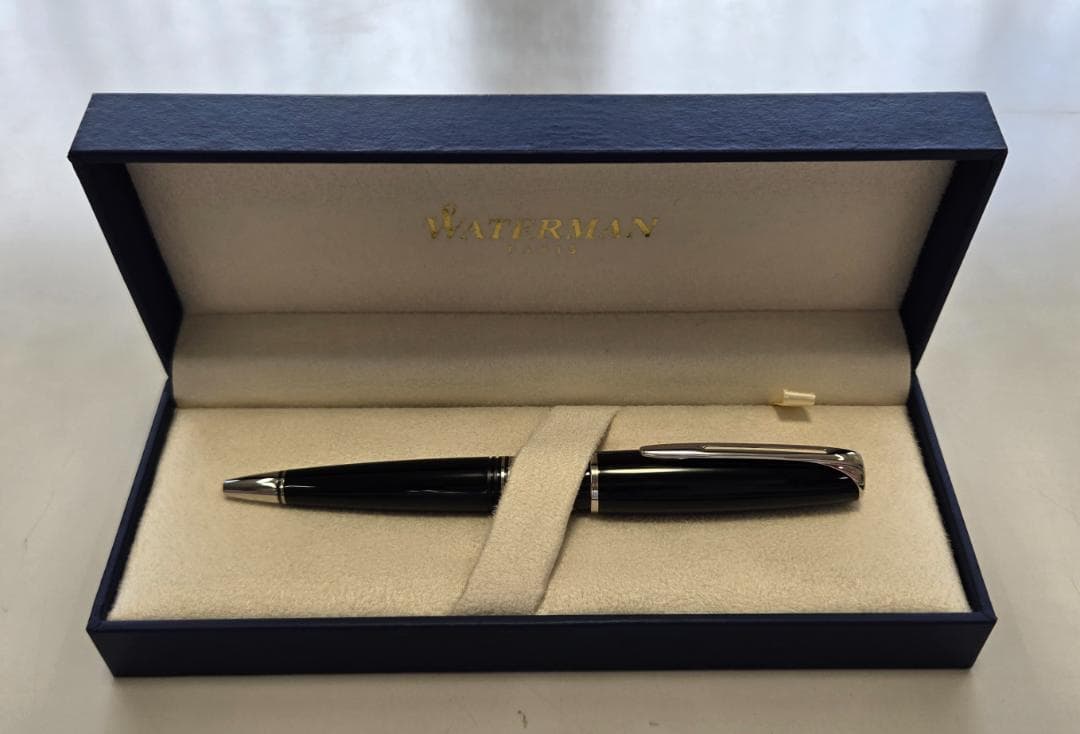 【人気】【希少】ウォーターマン　チャールストン　シルバー　ボールペン