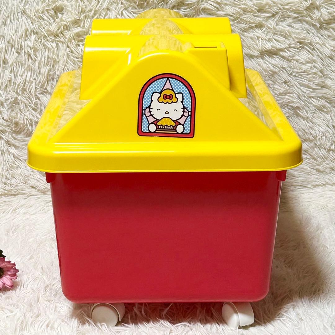 【希少 美品】サンリオ ハローキティ キャンディ ショップ コンテナ 収納BOX