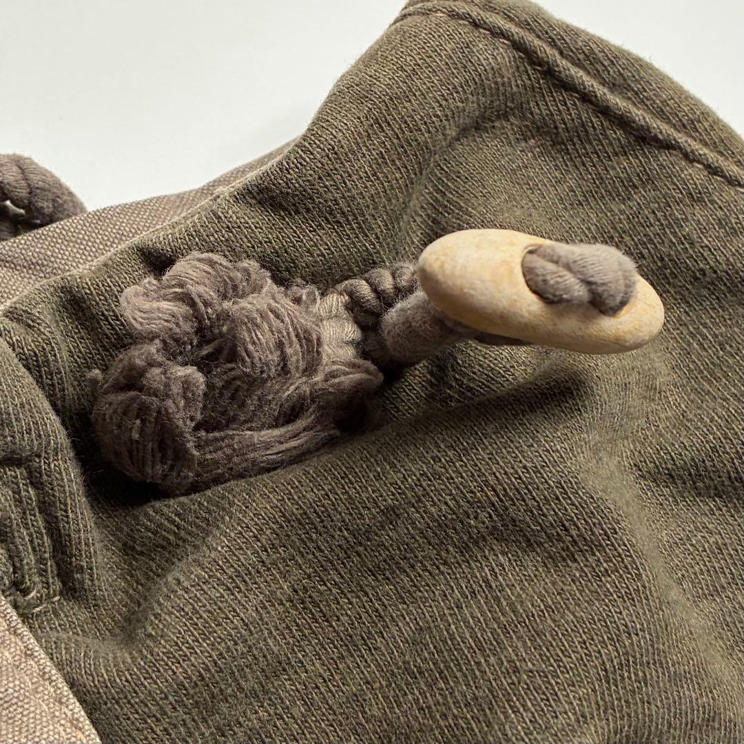 【希少】45RPM/ミリタリーワンショルダーバッグ/コットン/日本製/カーキ