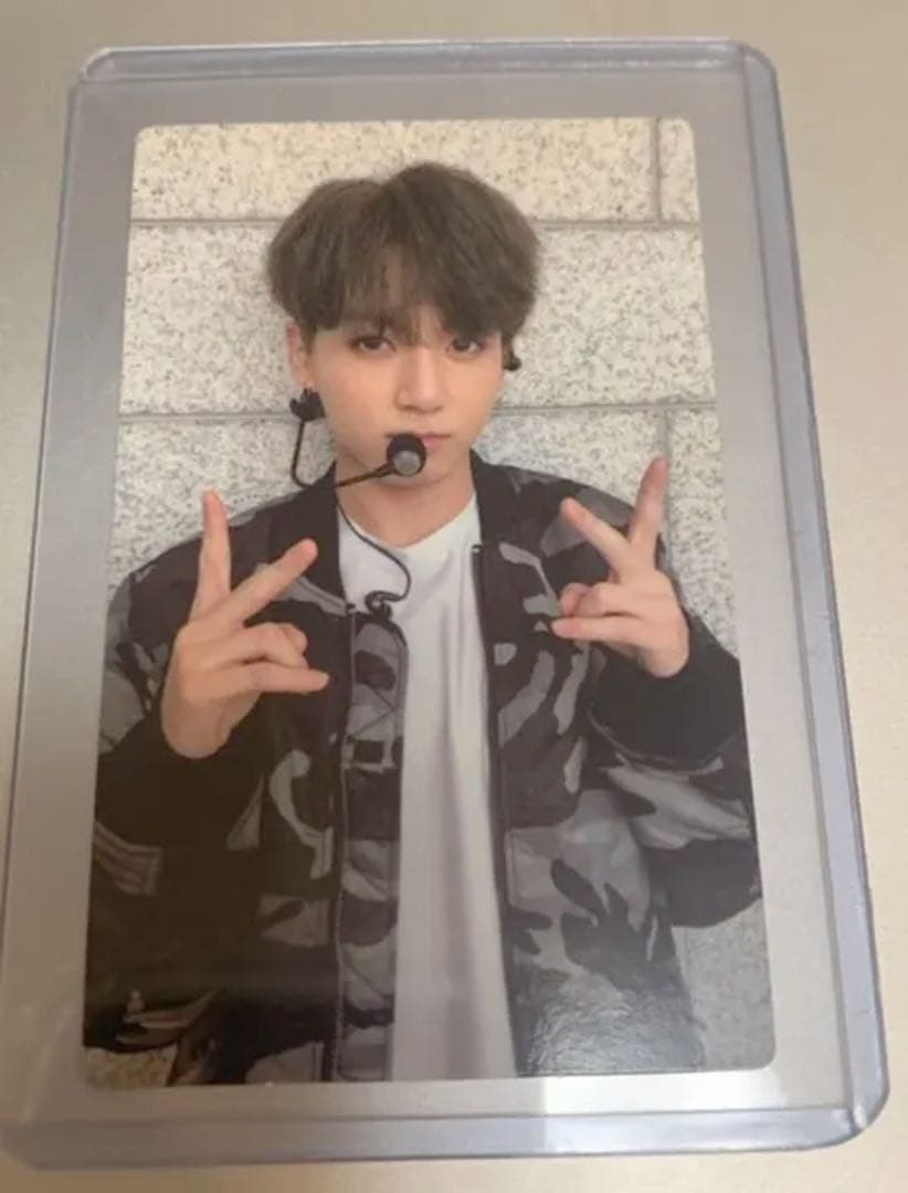 memories of 2017 Blu-ray グク　ジョングク　トレカ　台紙