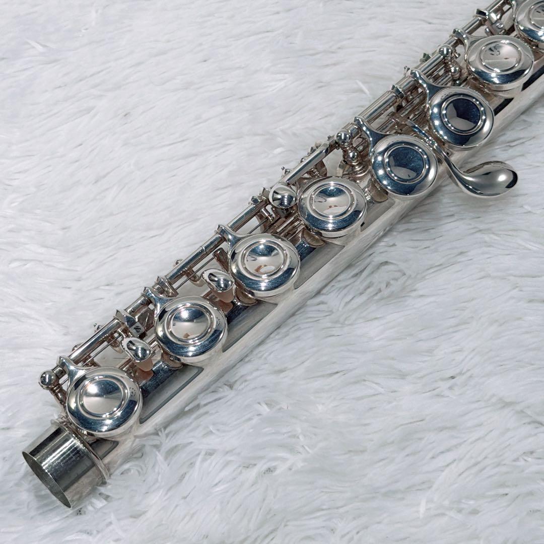 【磨き済】YAMAHA YFL-221 フルート 後期モデル Eメカ 銀メッキ
