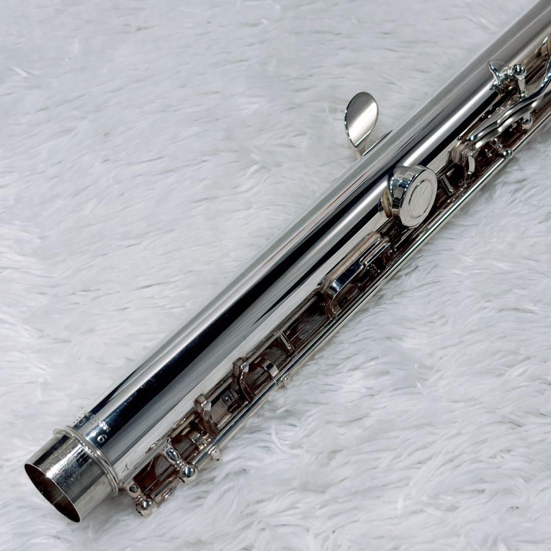 【磨き済】YAMAHA YFL-221 フルート 後期モデル Eメカ 銀メッキ