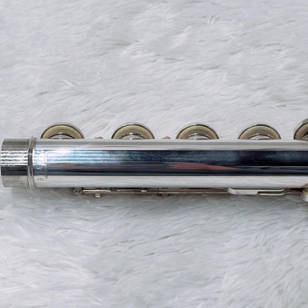 【磨き済】YAMAHA YFL-221 フルート 後期モデル Eメカ 銀メッキ