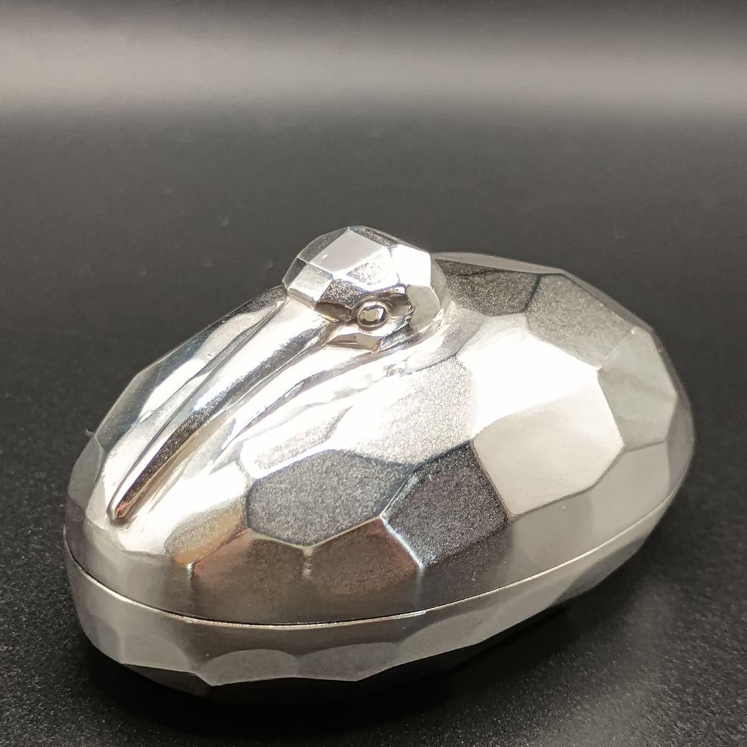 【純銀製】ボンボニエール 鶴 アンティーク 希少品 皇室 美品 玉屋謹製 79g