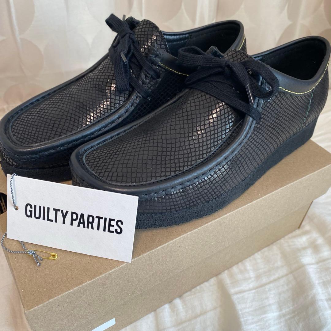 靴 CLARKS WACKO MARIA WALLABEE SNAKE