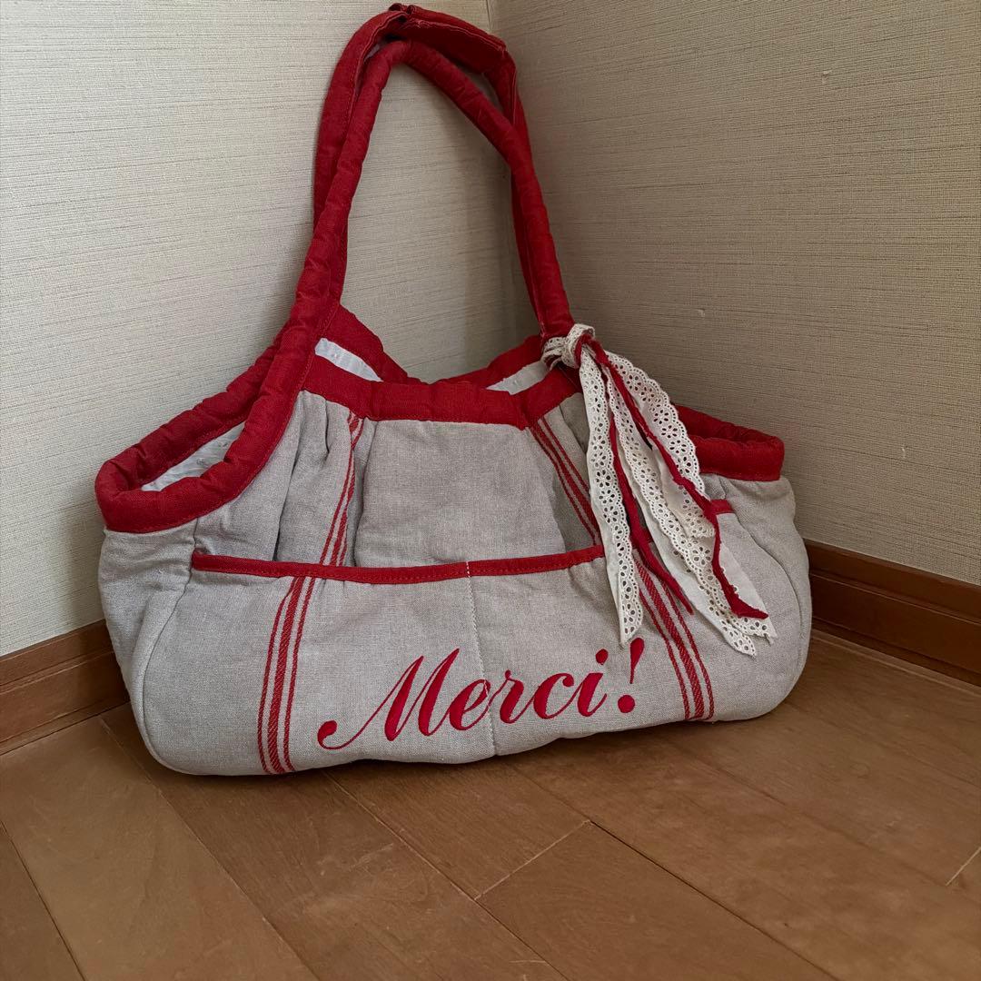 blue blue bleue 赤のキャリーバッグ