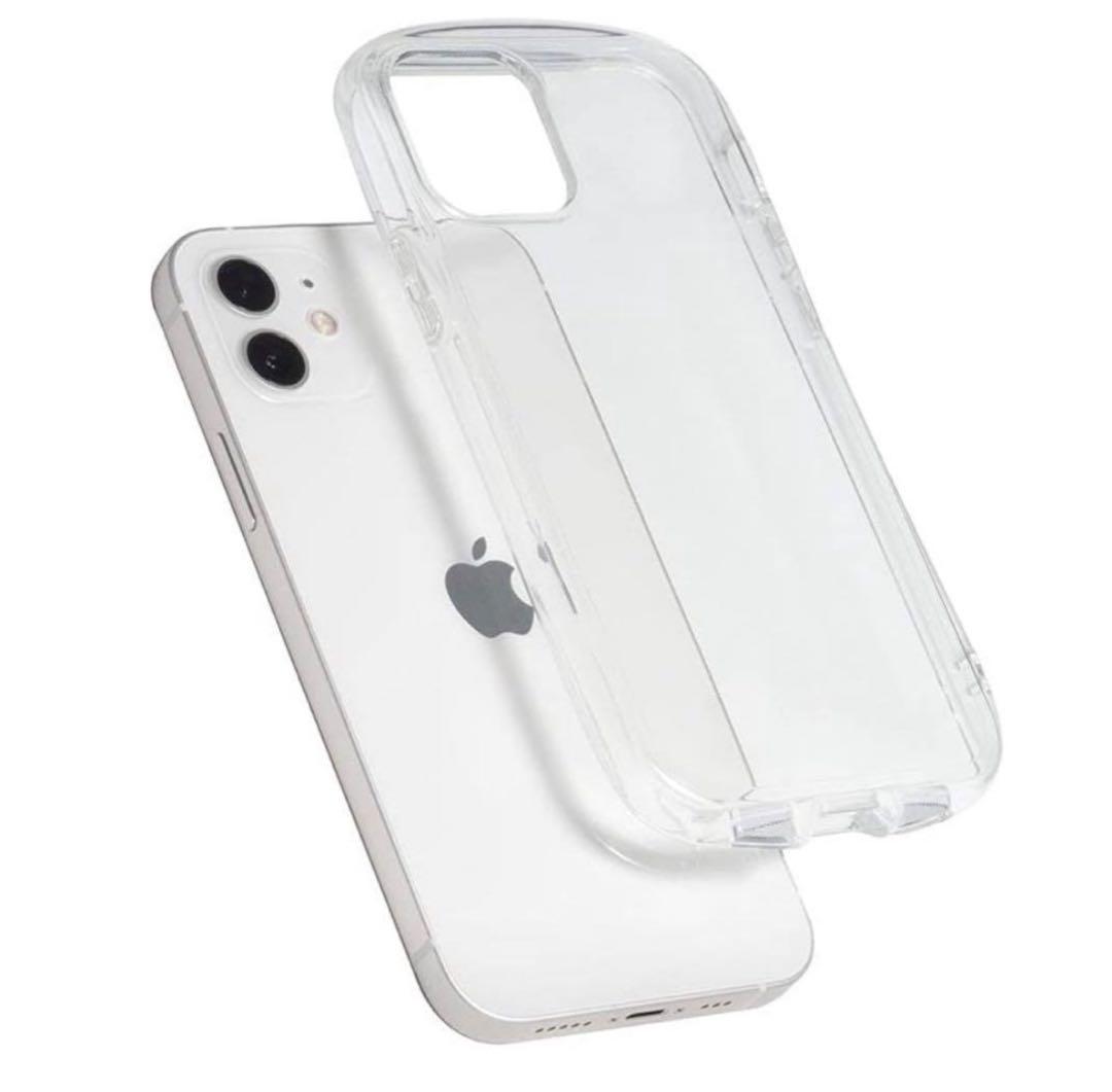 iPhone 14pro 用 透明カバー 韓国 耐衝撃 透明 ストラップホール