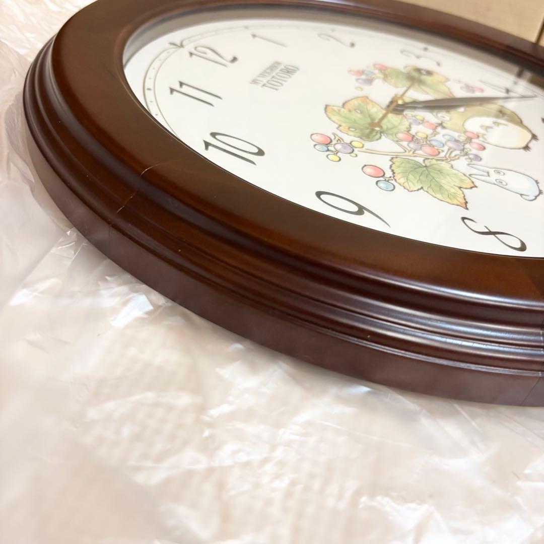 【美品】RHYTHM リズム となりのトトロ 掛け時計 4KG690MA06