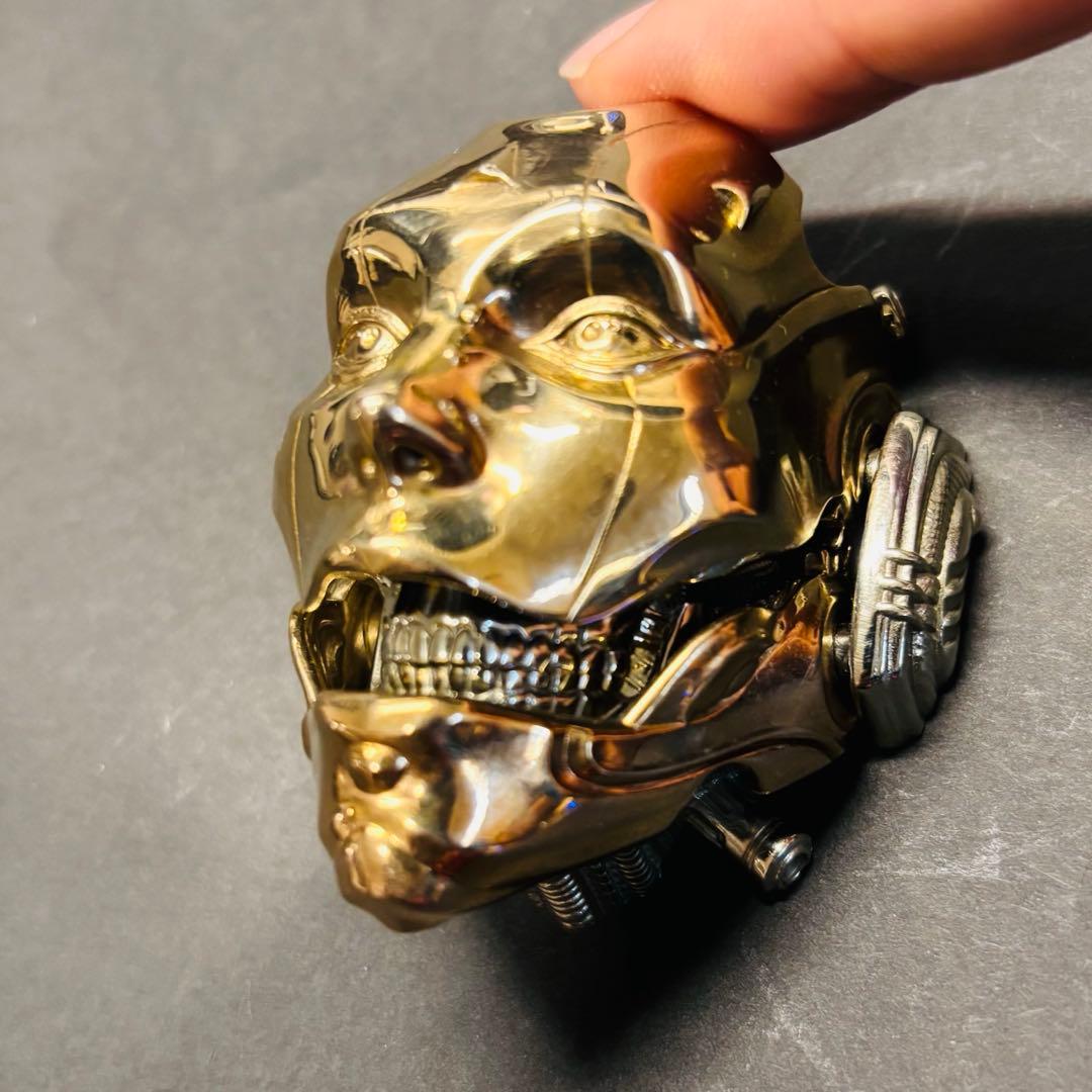 精巧なメカニカルマスク フィジェットトイ EDC ハンドスピナー