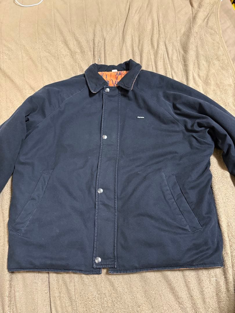 Supreme リバーシブルキルティングジャケット