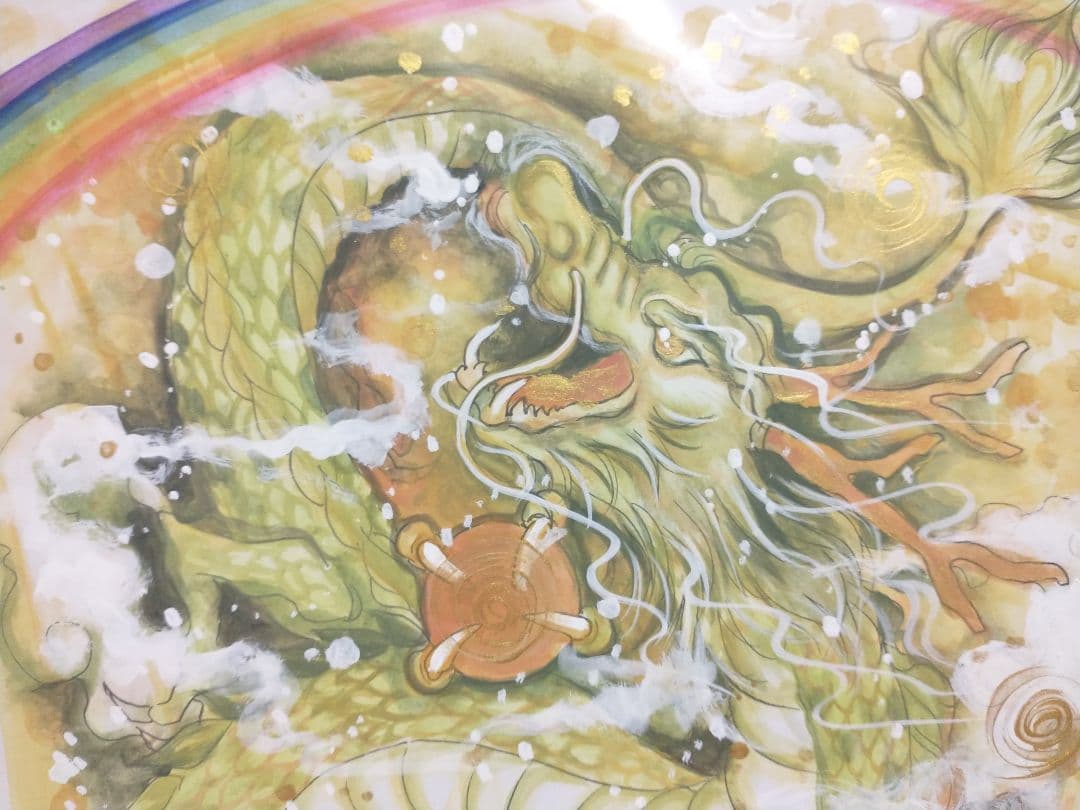 受注生産品★風水画(金運アップ等)★額付き