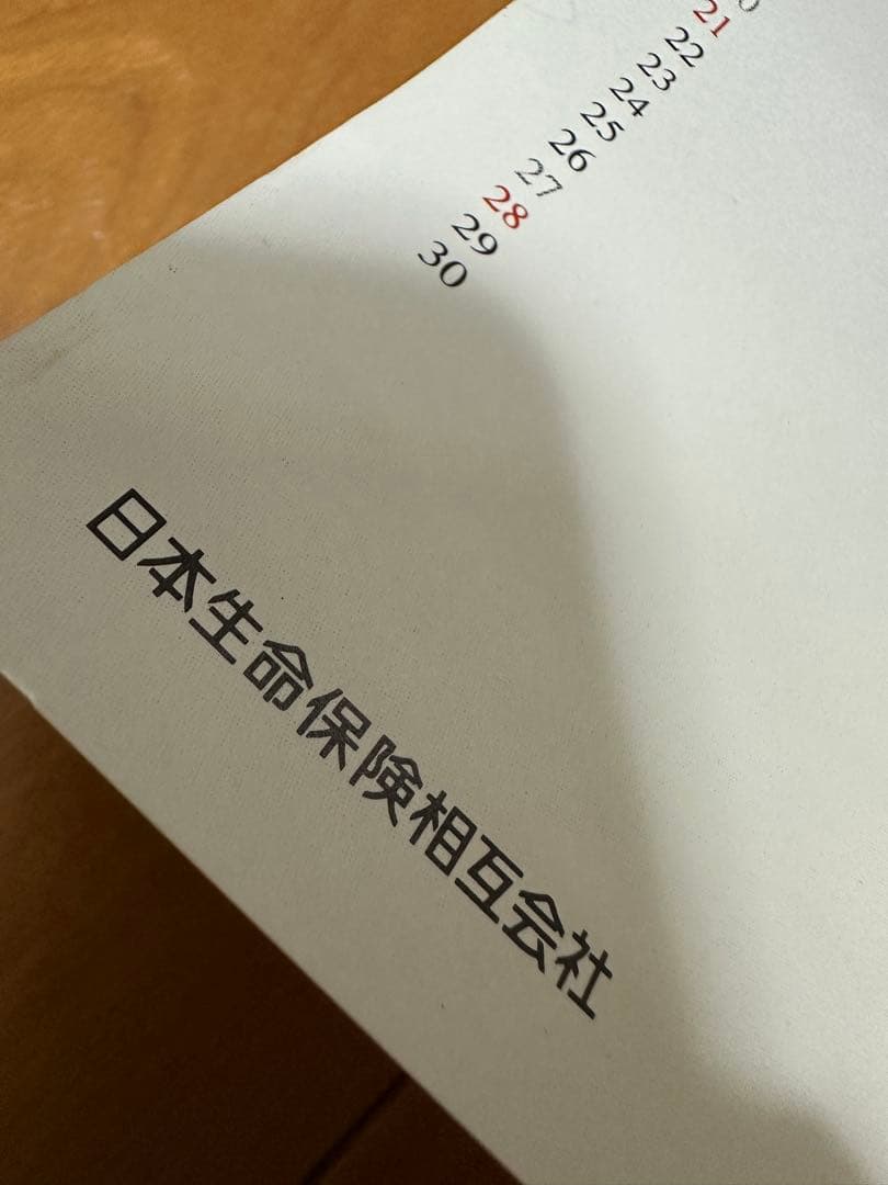 当時物 森高千里 1998年 大判 ポスター カレンダー 日本生命 ニッセイ