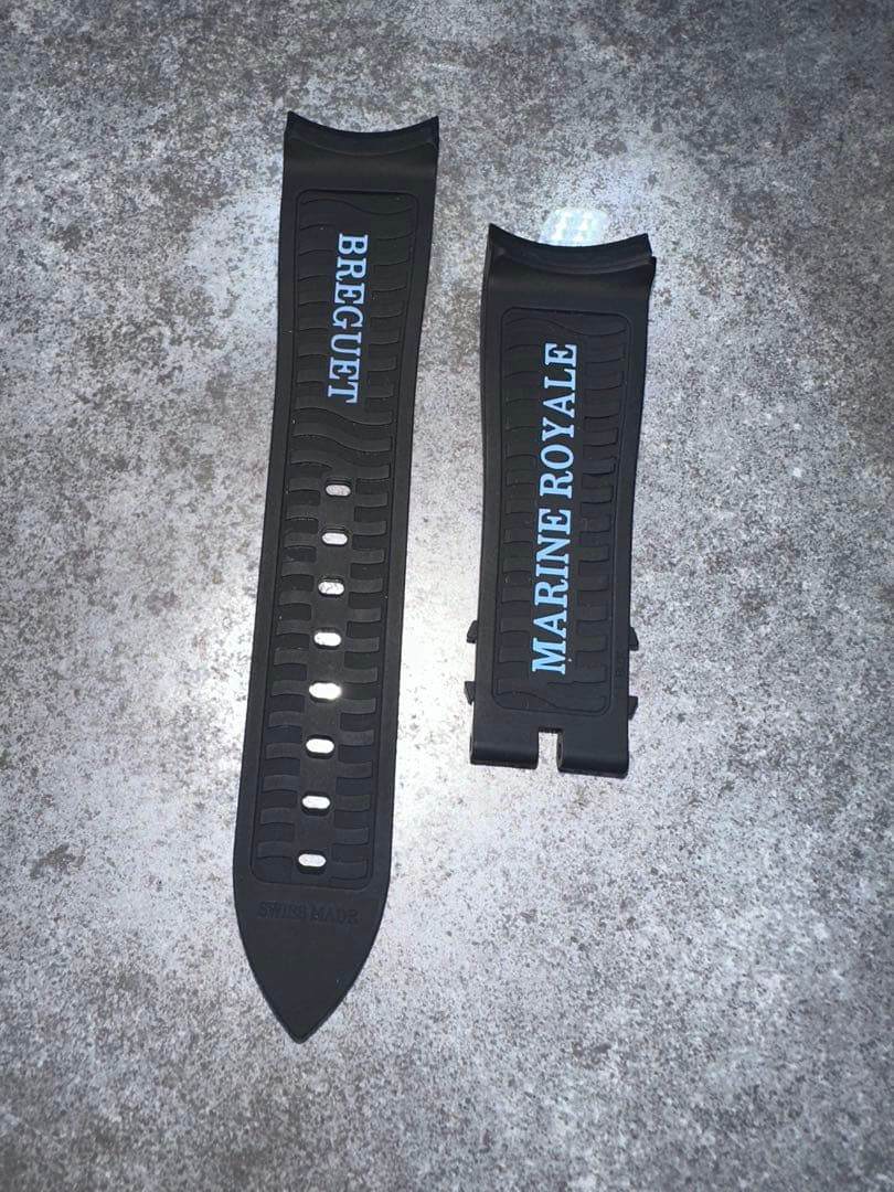 未使用Breguetブレゲ マリーンロイヤル 23/20ｍｍ時計用 ラバーベルト