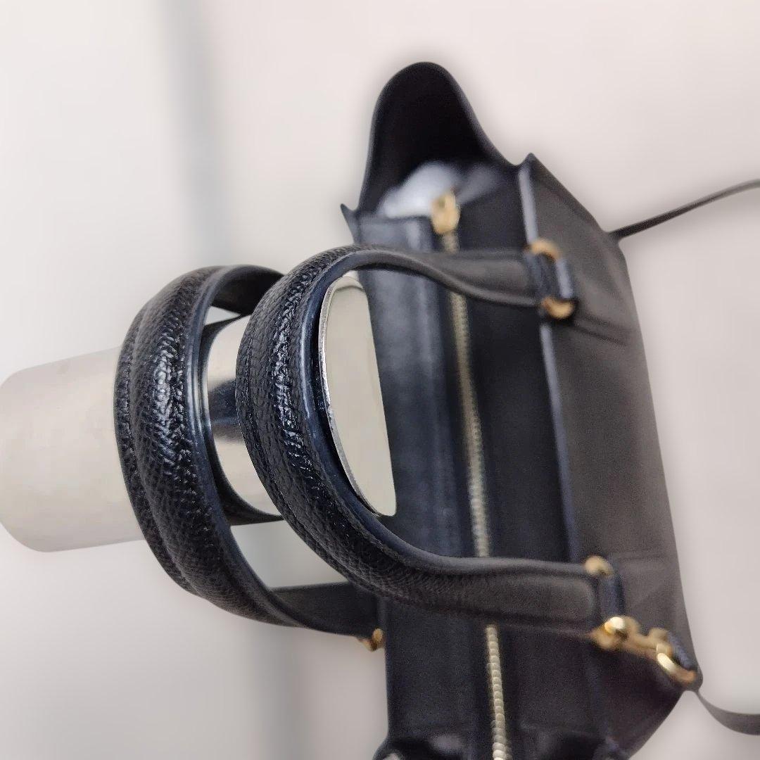 ✨極美品✨ COACH ショルダーバッグ レザーブラックF11925 2way