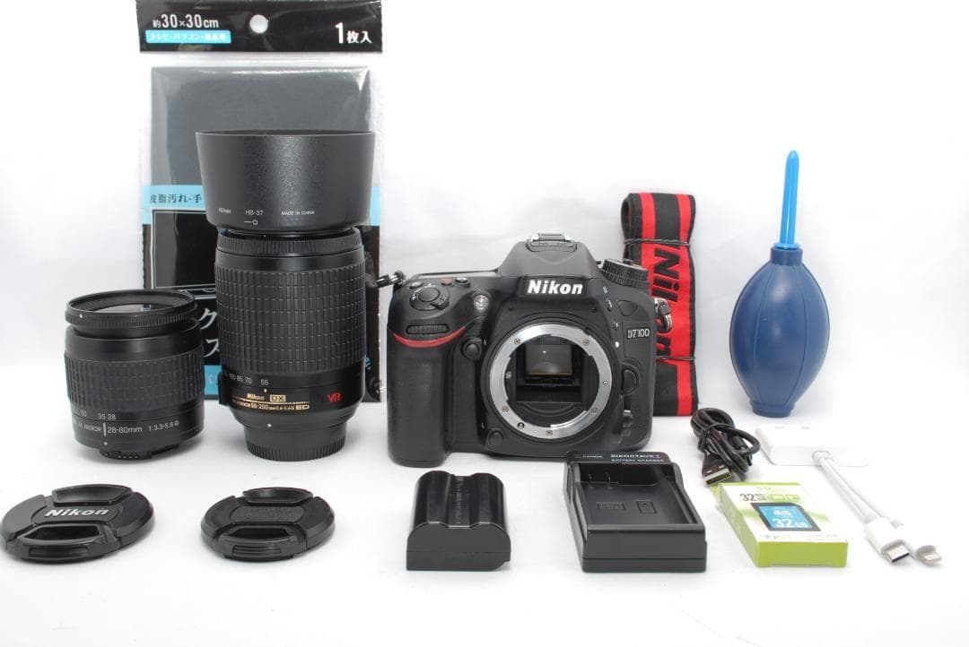 ✨高性能✨Nikon D7100 ダブルレンズ✨クリスマス✨ギフト✨スマホ転送✨