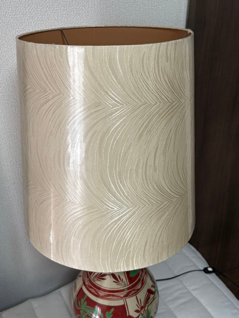 沖縄 琉球 胡差焼 陶器製 スタンドライト　スタンドランプ　高さ90cm