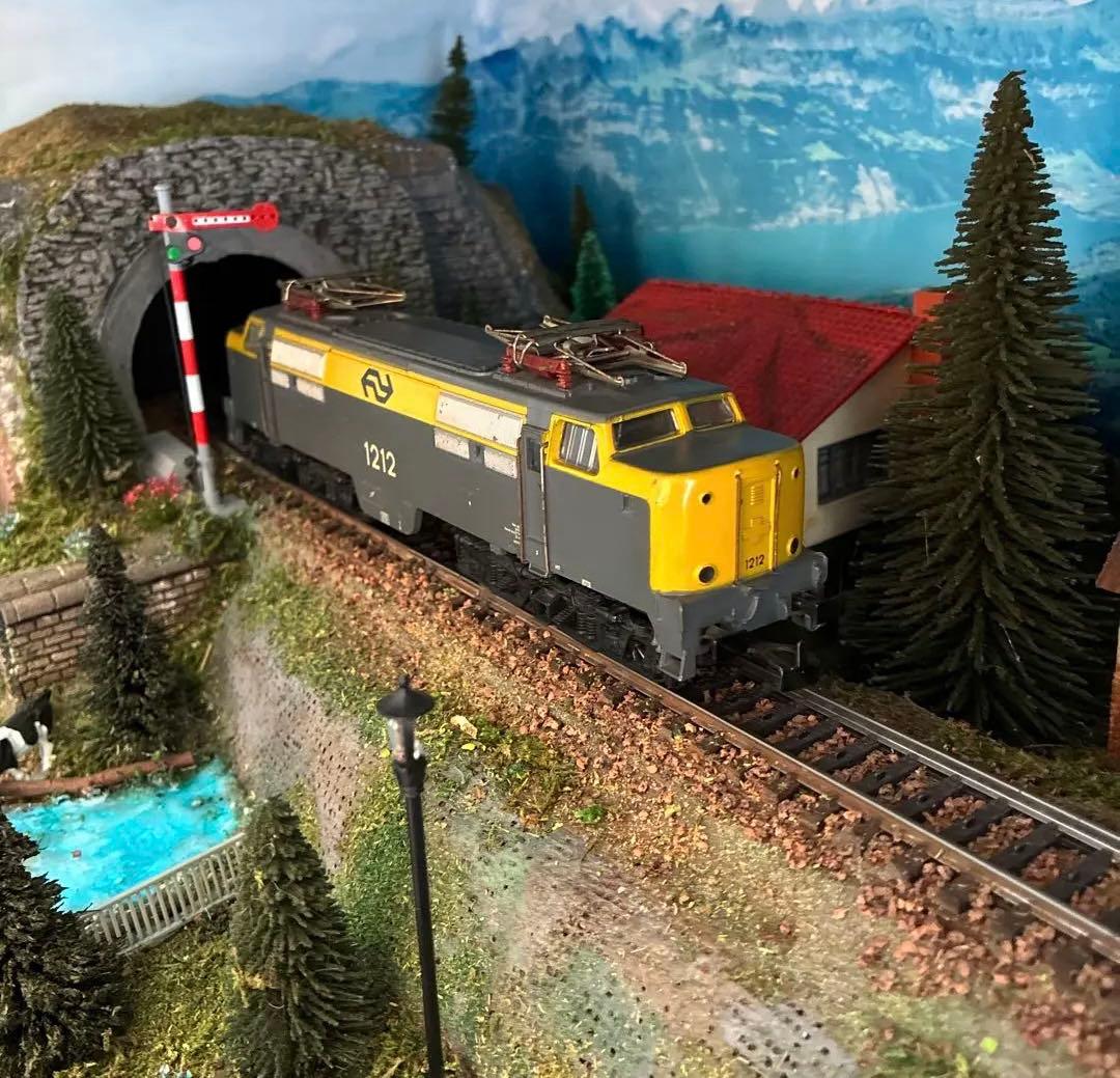 メルクリン HO 3055 NS オランダ国鉄 電気機関車 稼動品　元箱入り