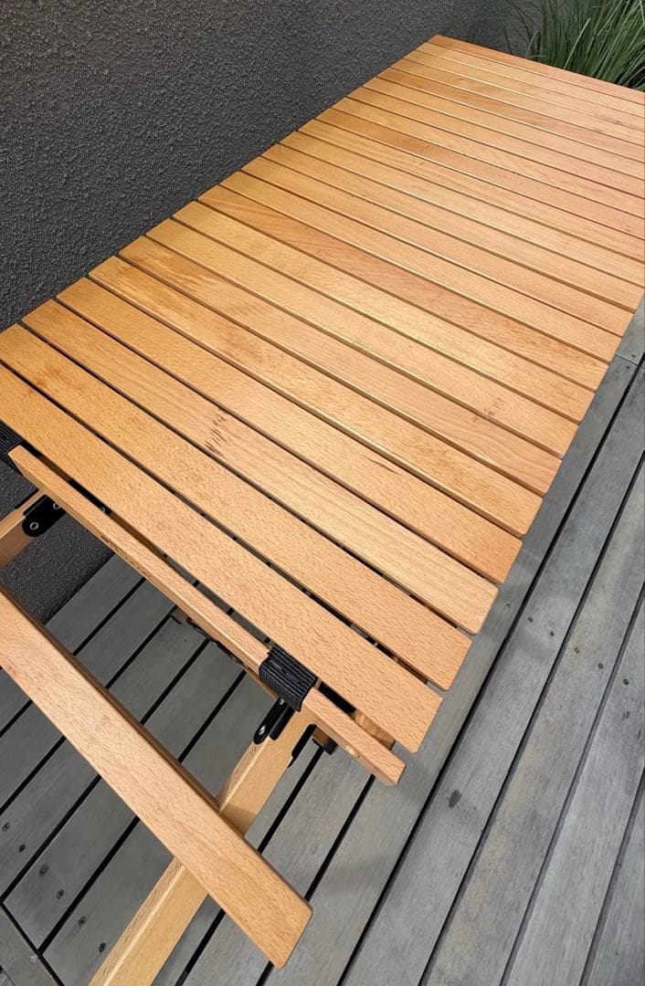 Fieldoor ウッドロールキッチンテーブルー