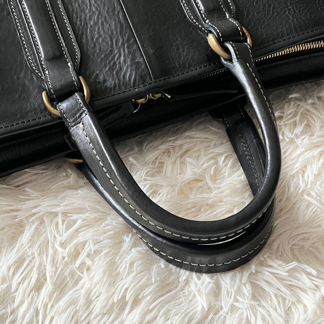 極美品✨土屋鞄製作所 ウルバーノ ビジネスバッグ ブリーフケース ブラック