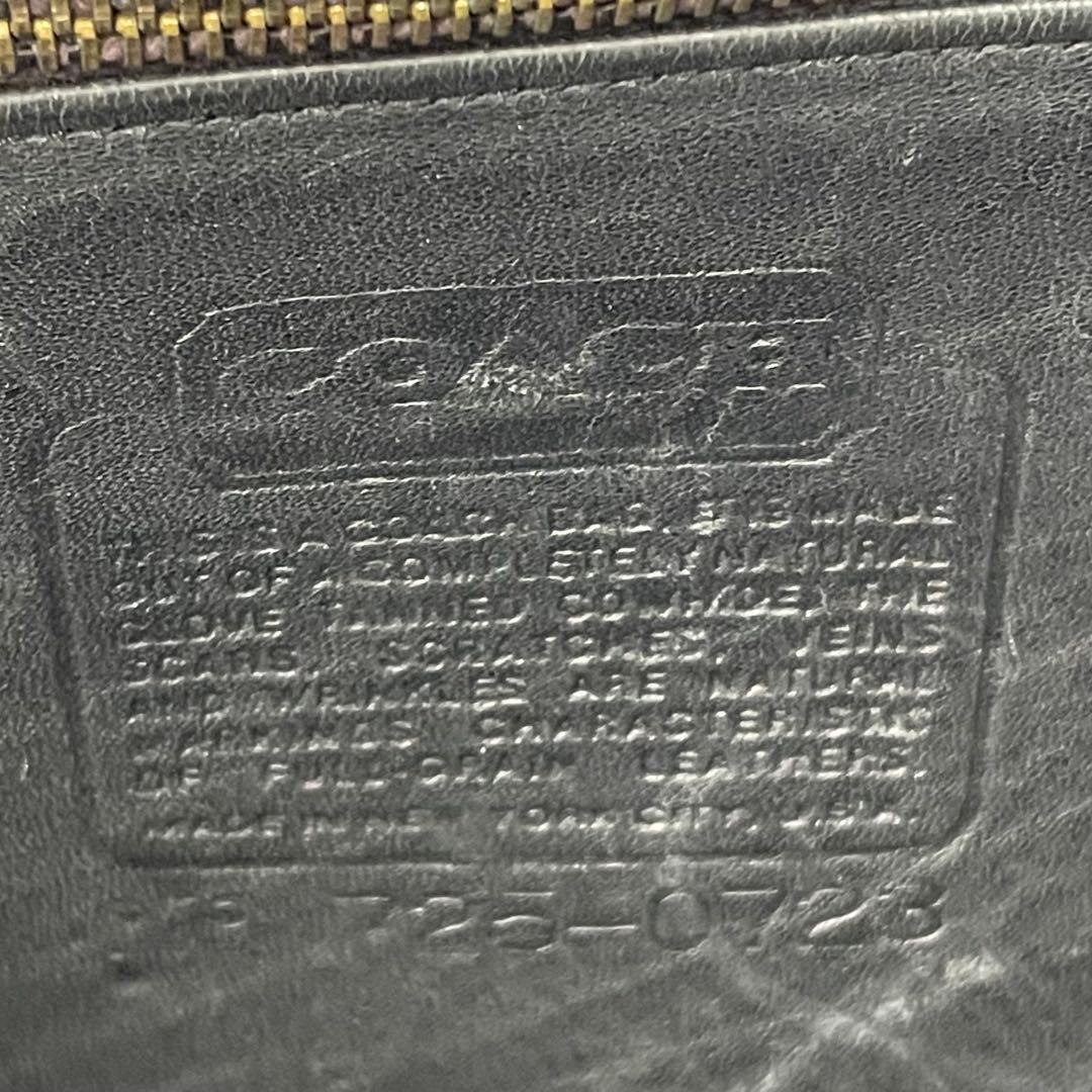 Vintage Coach オールドコーチ ショルダーバッグ USA ネイビー