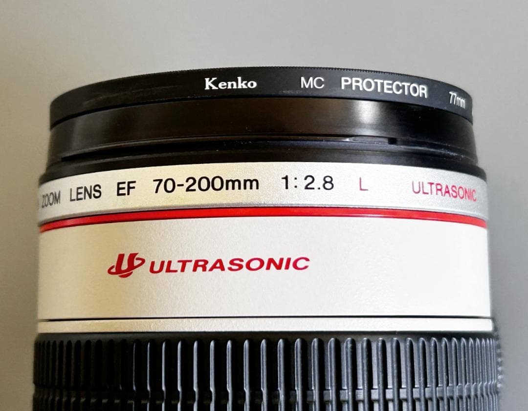 CANON EF70-200mm F2.8 L USM レンズプロテクタ付