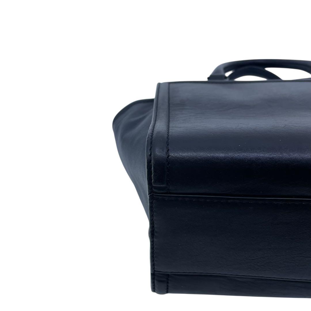 DIESEL ディーゼル BADIA ブラック黒 カウレザー2wayハンドバッグ