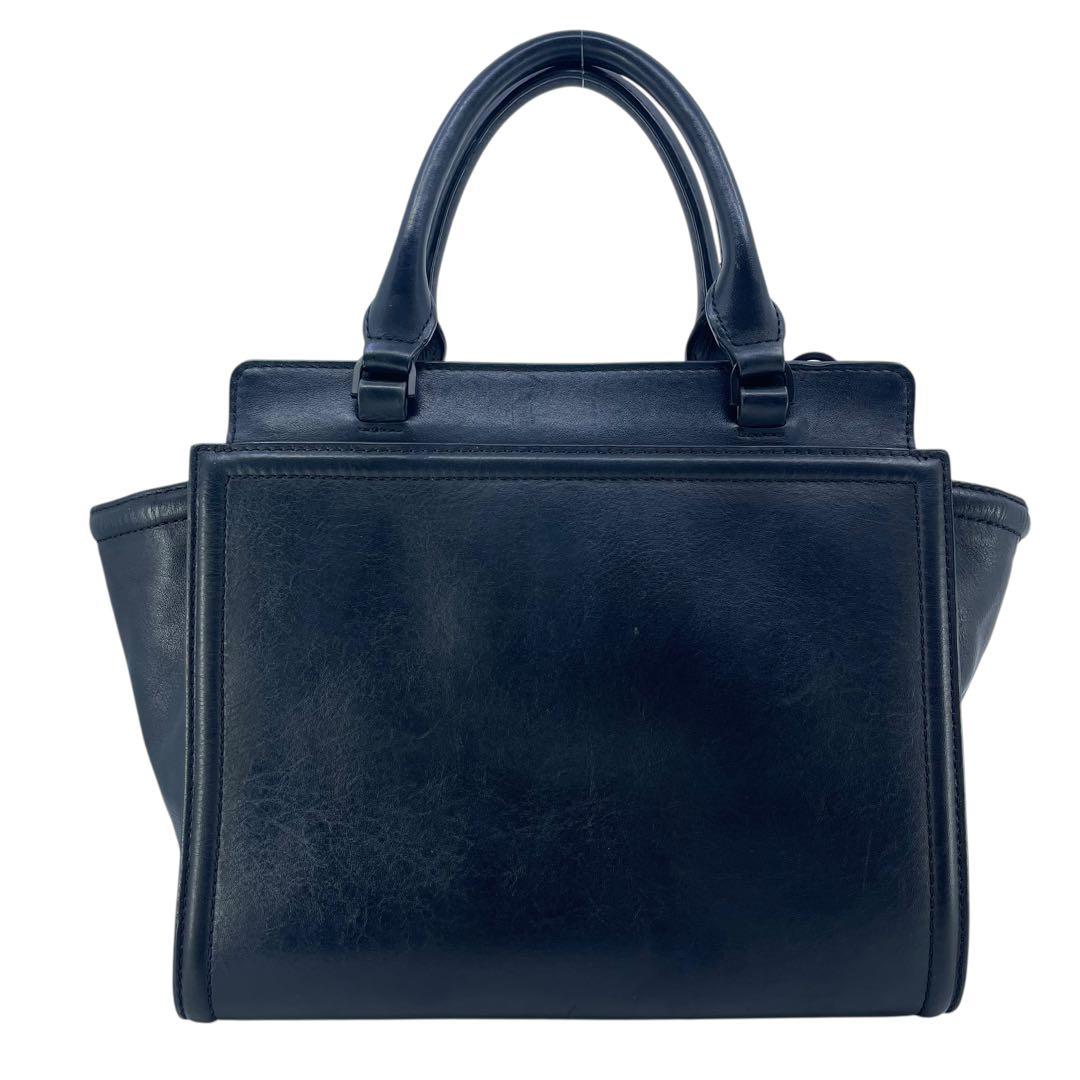 DIESEL ディーゼル BADIA ブラック黒 カウレザー2wayハンドバッグ