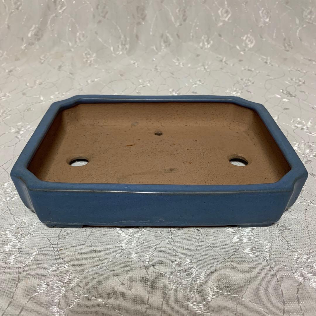 風舟　盆栽鉢　長方