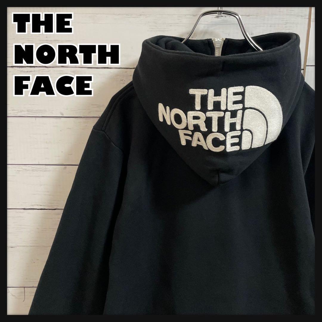 1【即完売モデル】ザノースフェイス☆フード刺繍　リアビュー☆370