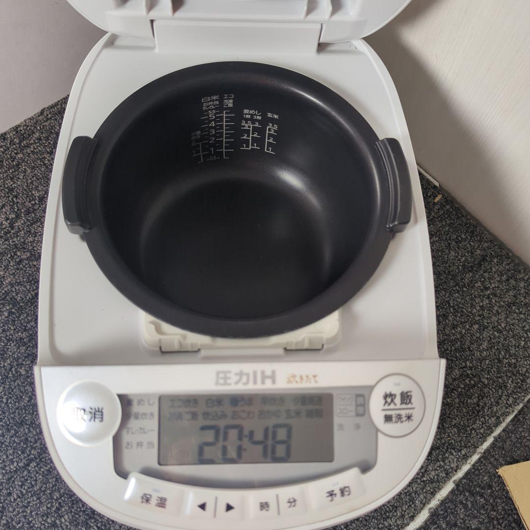 タイガー 圧力IH炊飯器 JPV-A100WM 23年製