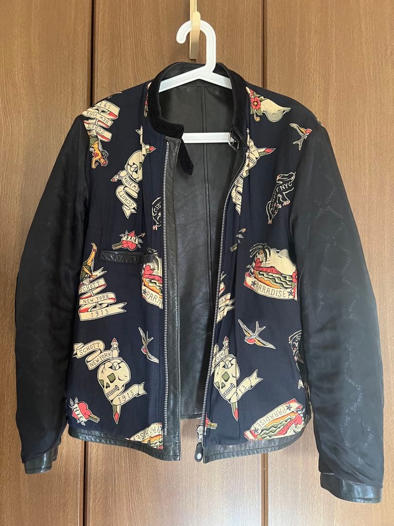 shottoシングルライダースLサイズ ブラック