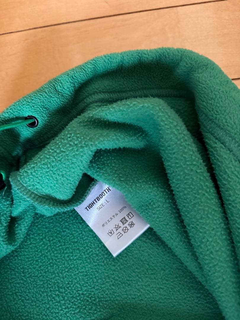 TIGHTBOOTH グリーン フーディ