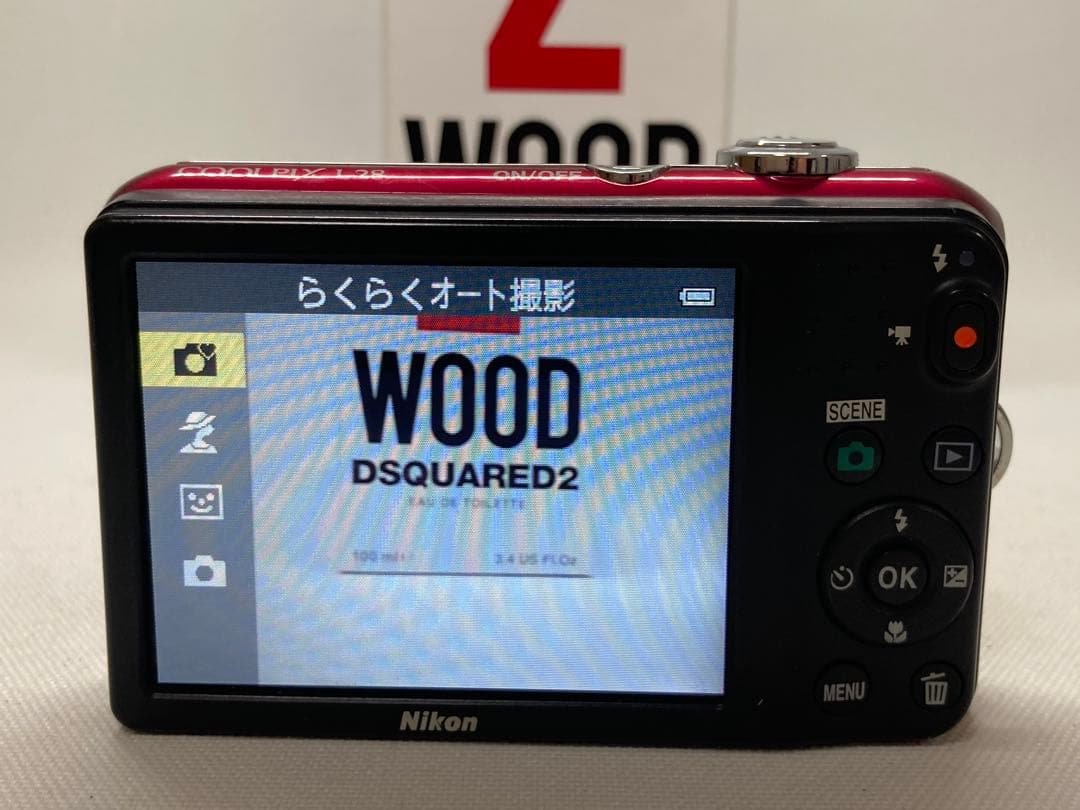 美品　Nikon　COOLPIX L28　単三電池　撮影例有　k785a77dd