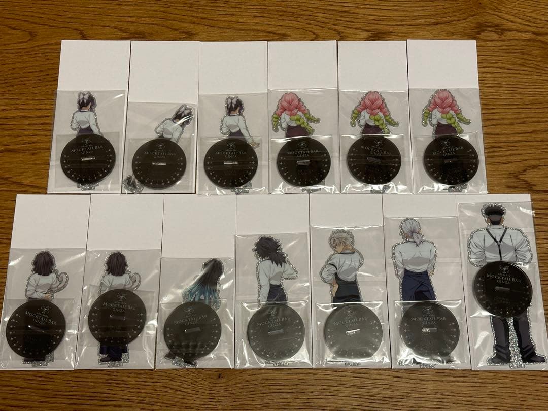 鬼滅の刃　モクテル　アクリルスタンド　13個セット