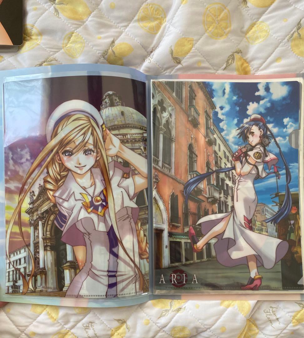 ARIA クリアファイル　グッズ　アリア　天野こずえ