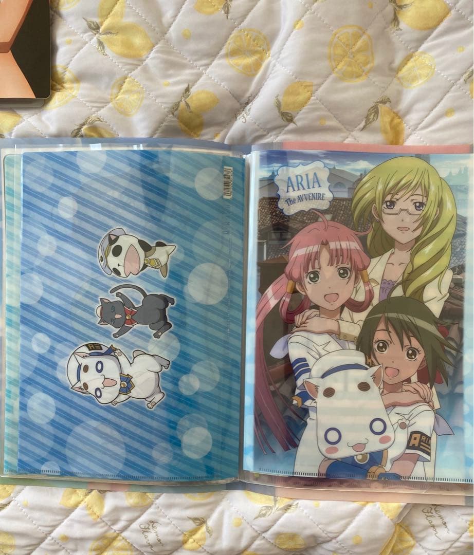 ARIA クリアファイル　グッズ　アリア　天野こずえ