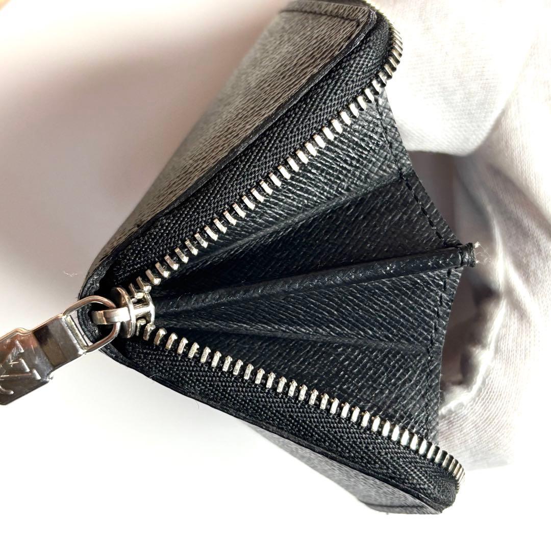 【美品】ルイヴィトン ダミエグラフィット ジッピーパース ケース