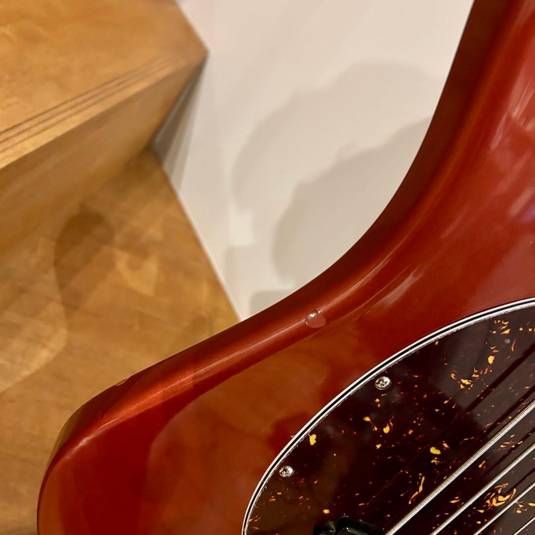 スティングレイタイプ　パッシブベース　渋めのピンクメタリック