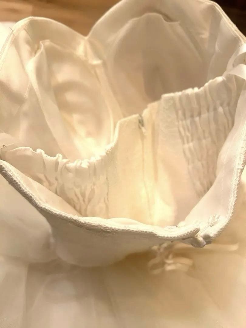 【お値下げ】　タカミブライダル　ウェディングドレス　ハートカット