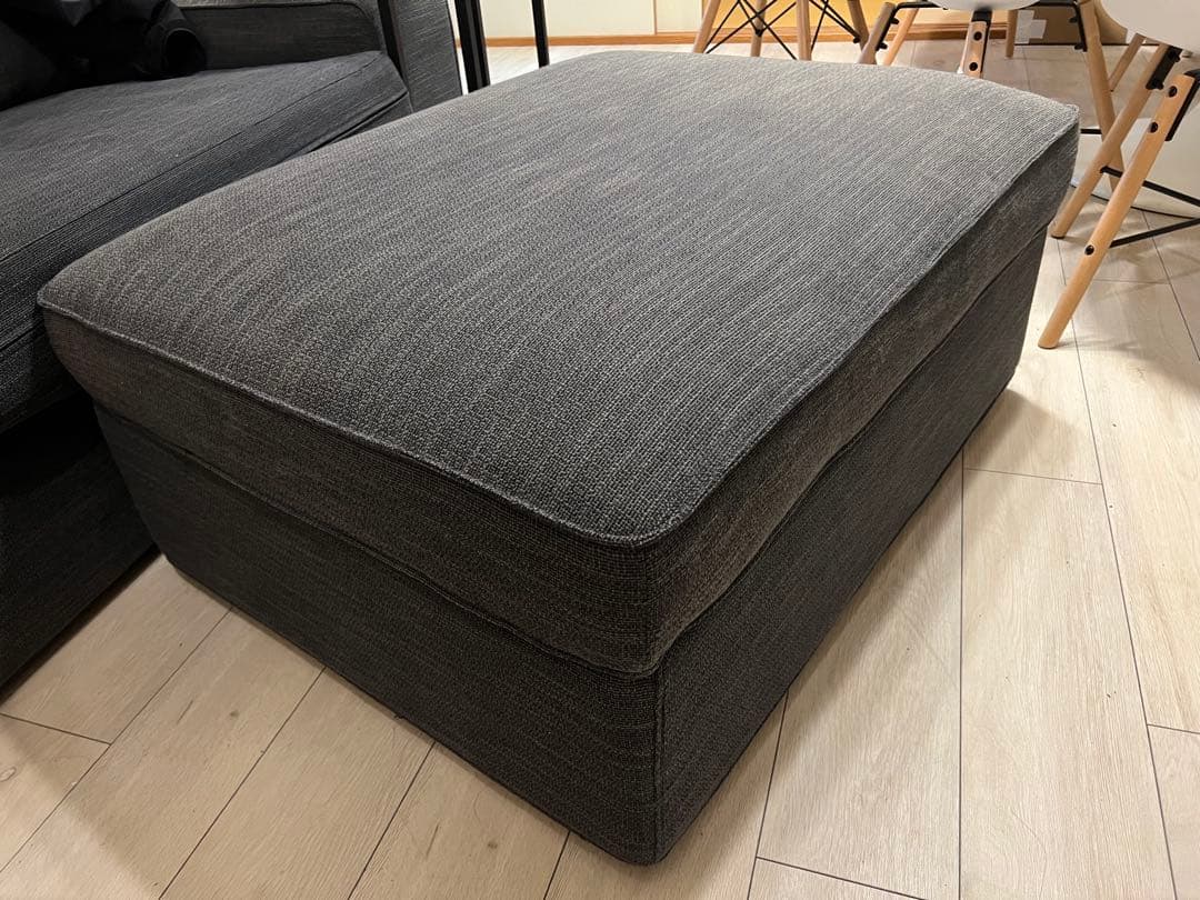【美品】IKEA KIVIK シービック　オットマン