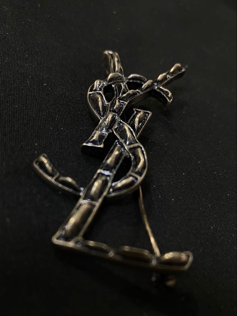 YSL ブローチ　イヴサンローラン　美品