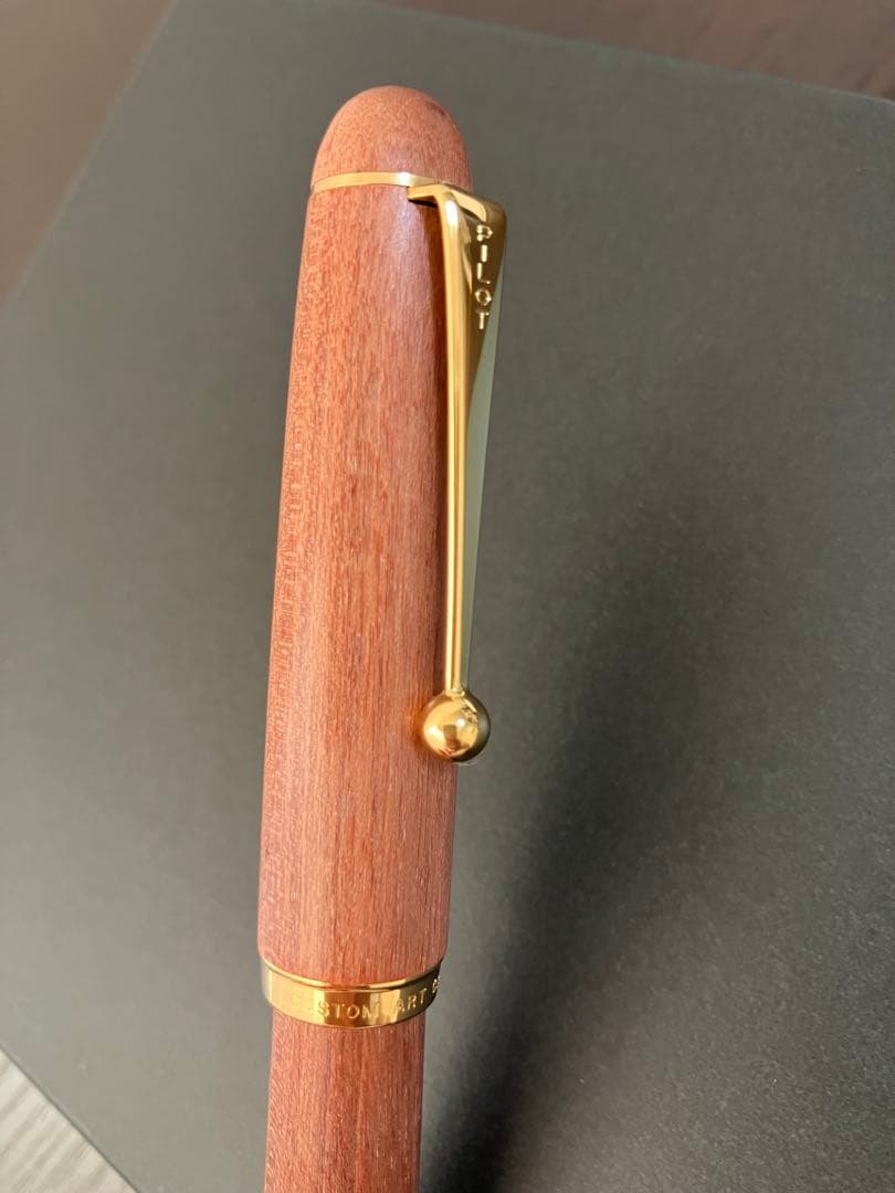 【状態良好】パイロット万年筆『カエデの木目を生かした美しいデザイン』