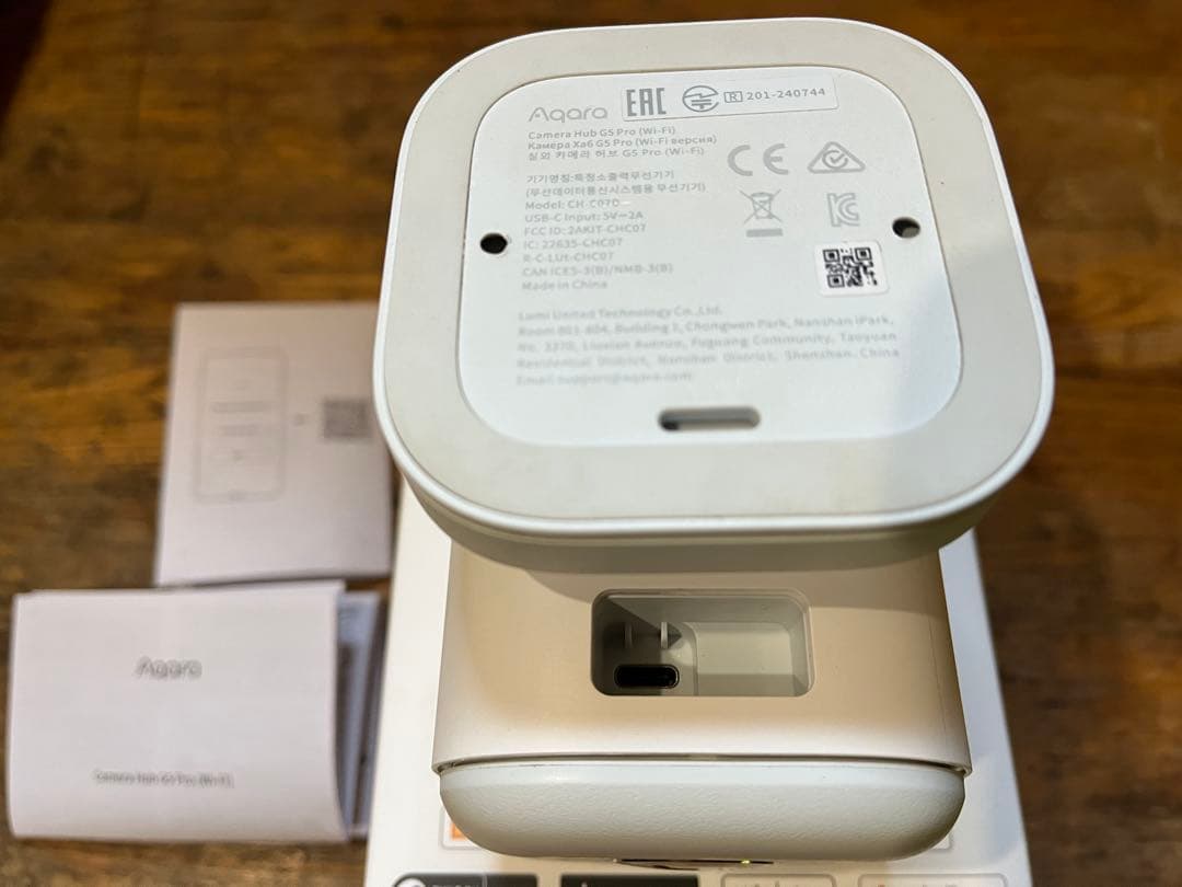 Aqara G5 Pro Wi-Fi カメラ