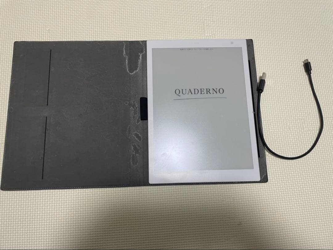 QUADERNO A5サイズ　FMV-DPP04純正カバー付き