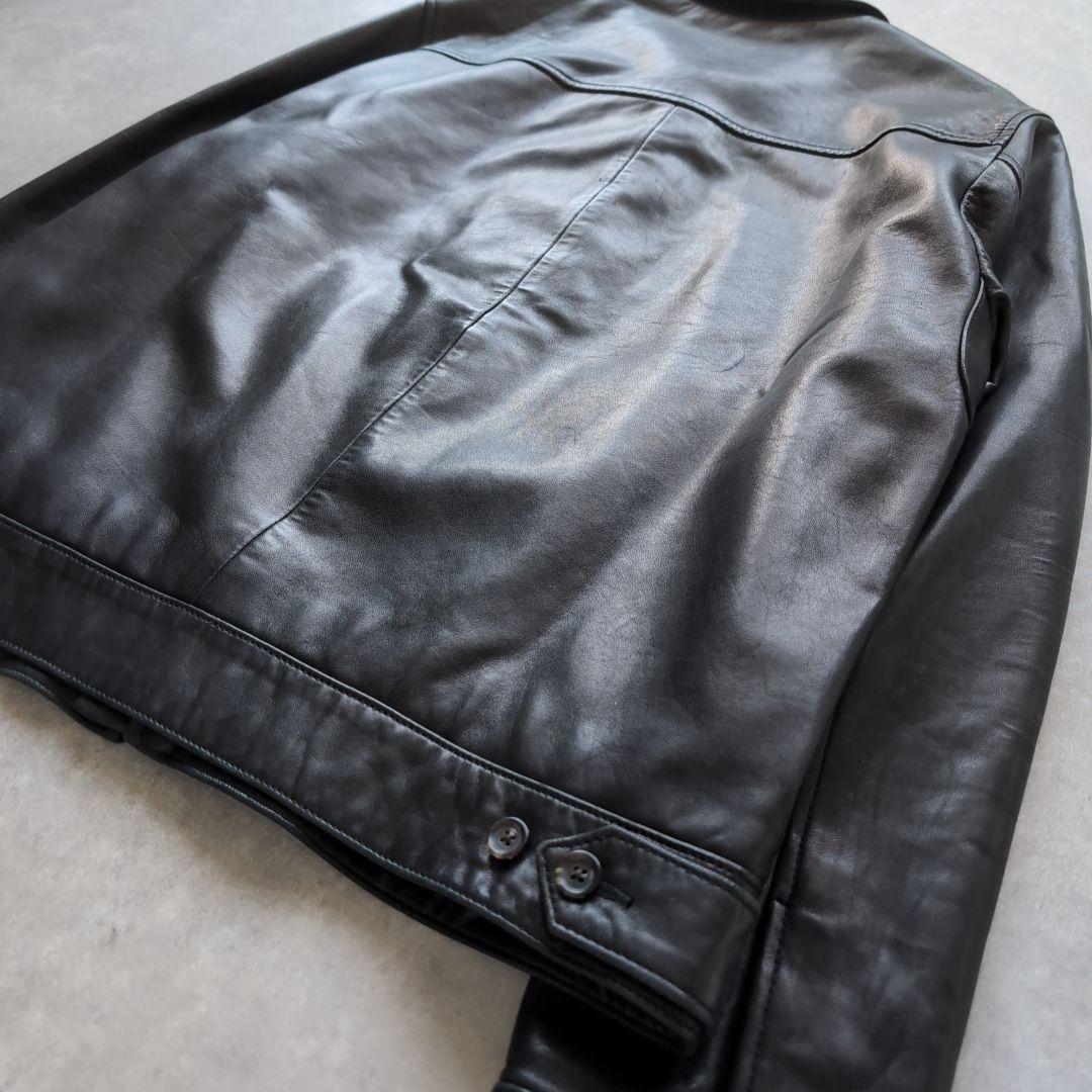 美品✨ 90S ポロバイラルフローレン シングルライダース M ブラウン