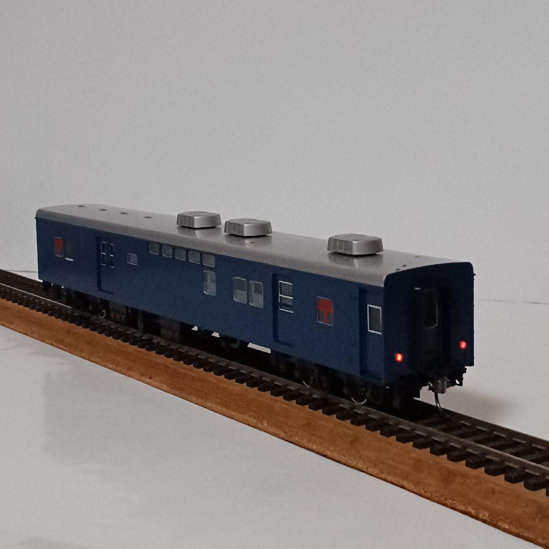 TOMIX 郵便車 オユ10形 (冷房・青) HO-507